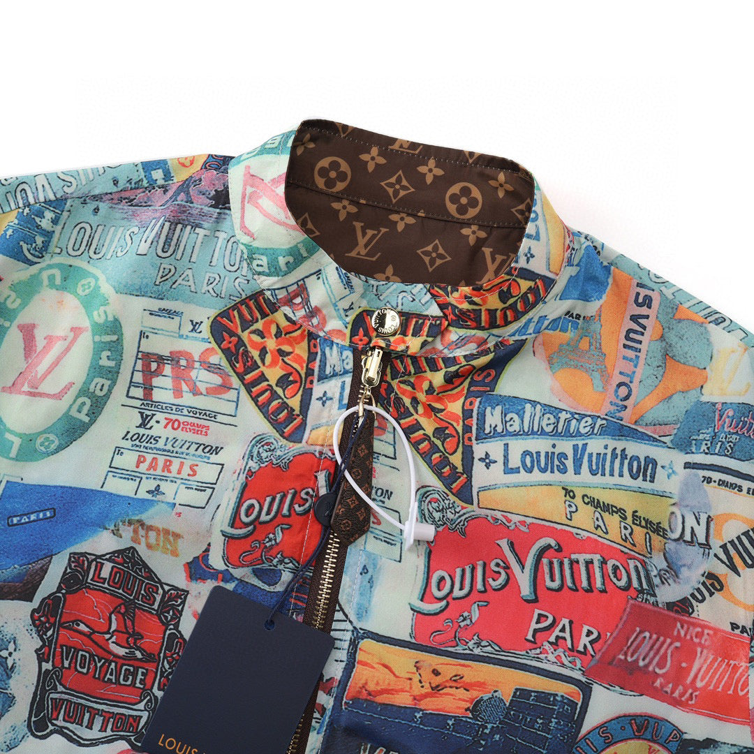 L U Reversible Jacket