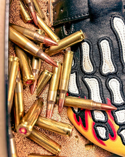 Bone Paisley Print Clogs