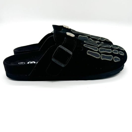 Daimond Black Clogs
