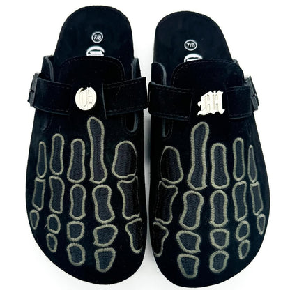 Daimond Black Clogs