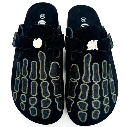 Daimond Black Clogs