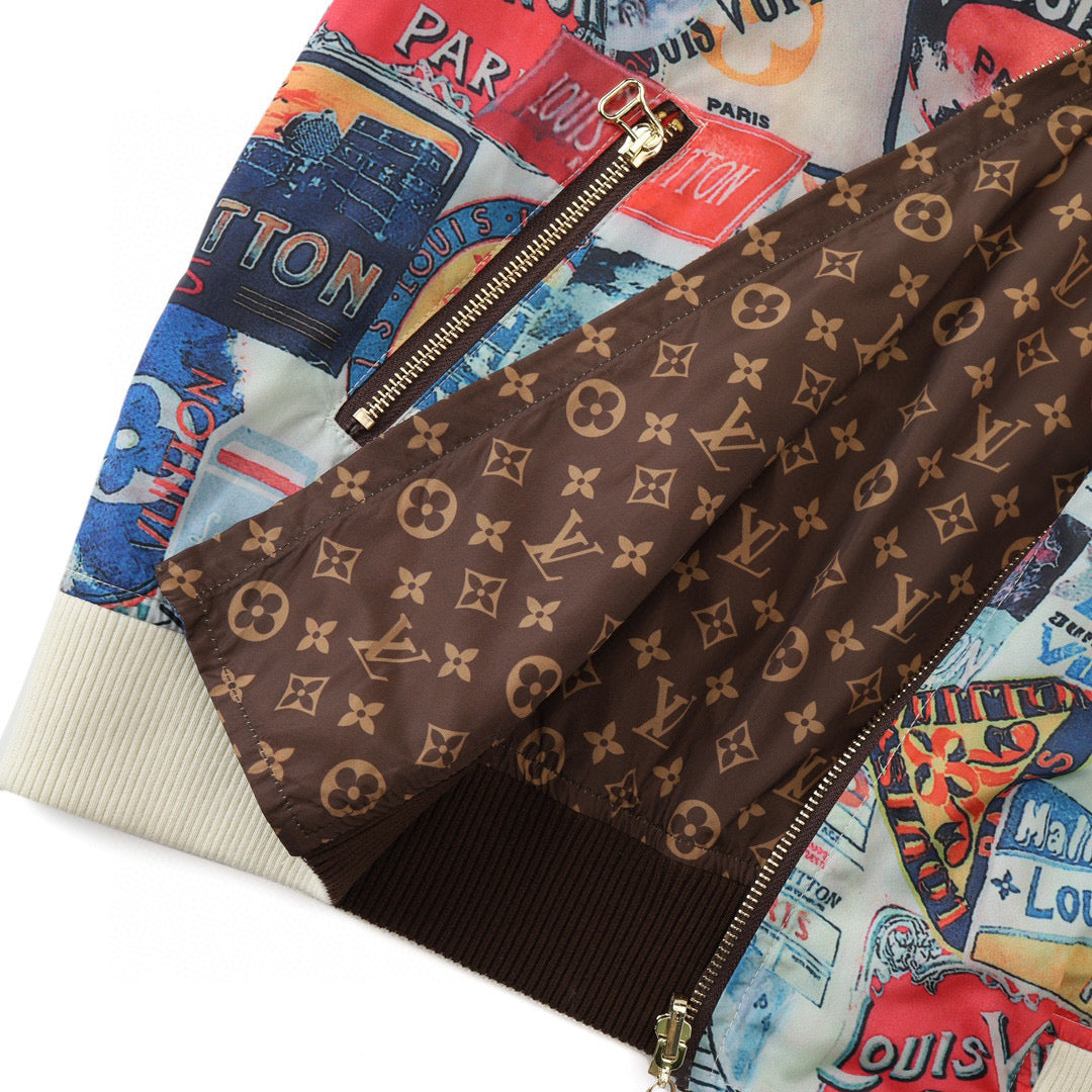 L U Reversible Jacket