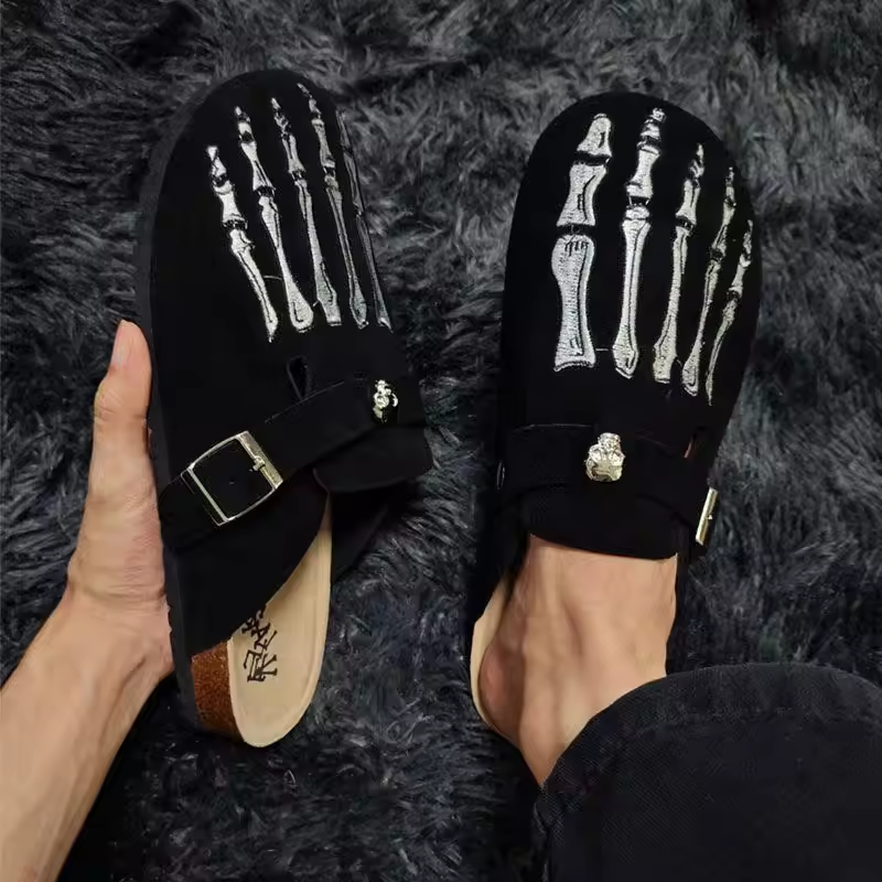 Daimond Black Clogs